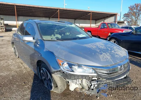 2017 Honda Accord Ex-L V6 from USA, damaged, VIN 1HGCR3F02HA021242